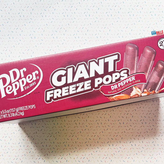 DR PEPPER GIANT FREEZE POPS 27ct (USA)