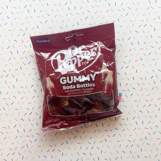 DR PEPPER GUMMY SODA BOTTLES (USA)