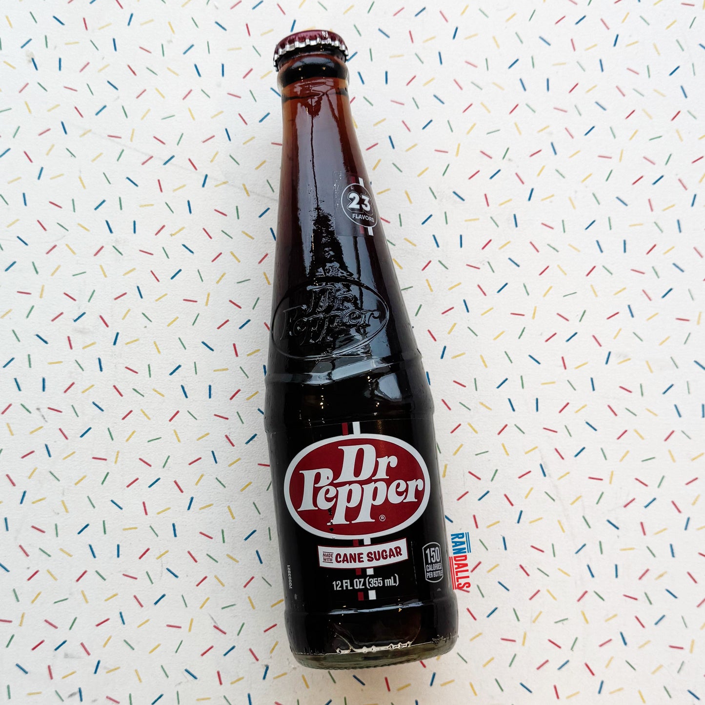 DR PEPPER REAL SUGAR BOTTLE (USA)