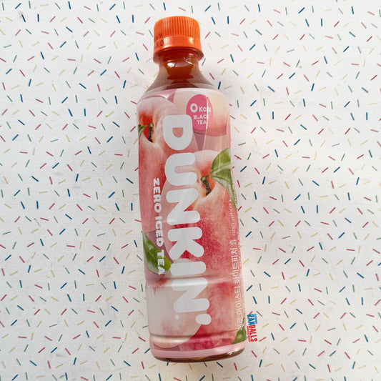 DUNKIN ZERO ICED TEA WHITE PEACH (KOREA)