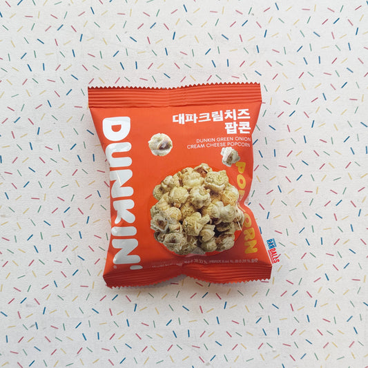 DUNKIN GREEN ONION CREAM CHEESE POPCORN 15g (KOREA)