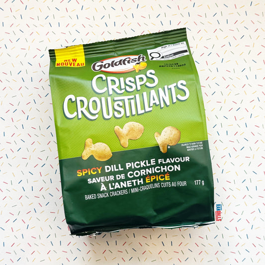 GOLDFISH CRISPS SPICY DILL PICKLE (CANADA)
