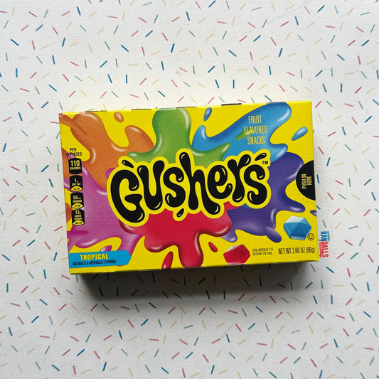 BETTY CROCKER FRUIT GUSHERS TROPICAL SMALL BOX (USA)