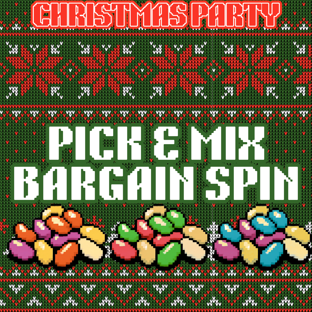 CHRISTMAS PARTY 2 x VALUE PICK & MIX SPIN
