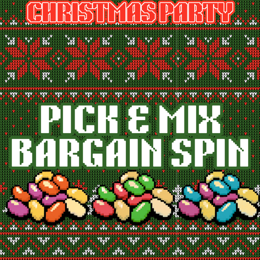CHRISTMAS PARTY 2 x VALUE PICK & MIX SPIN