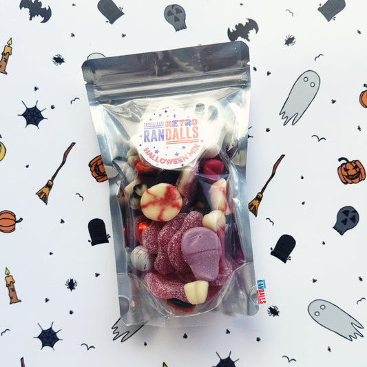 PICK'N'MIX HALLOWEEN POUCH - 250g (BRITISH)