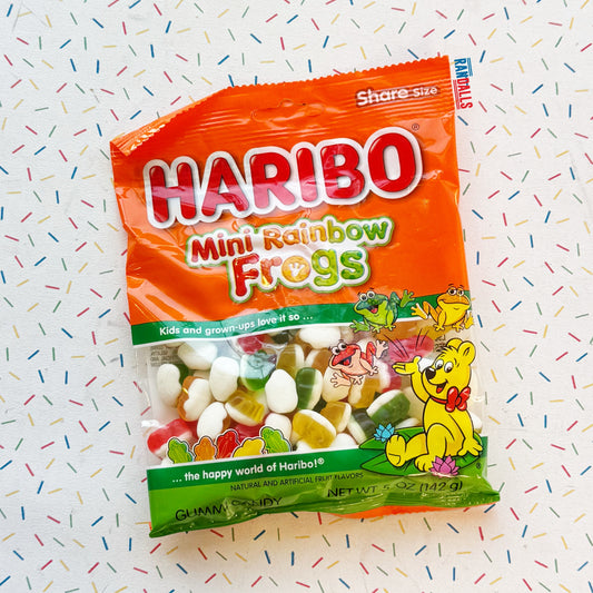 HARIBO MINI RAINBOW FROGS (USA)