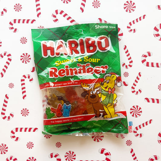 HARIBO SWEET AND SOUR REINDEER (USA)