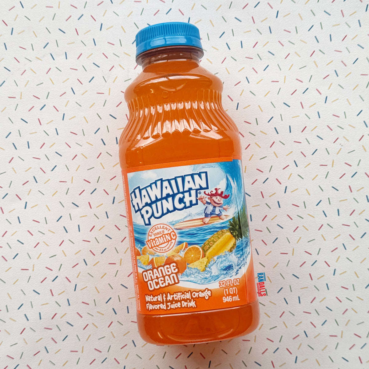 HAWAIIAN PUNCH ORANGE OCEAN BOTTLE 32oz (USA)