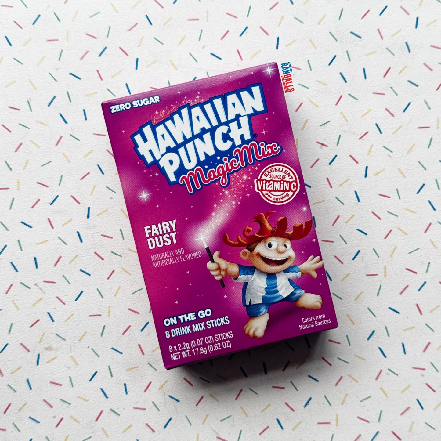 HAWAIIAN PUNCH MAGIC MIX FAIRY DUST DRINK MIX SINGLES TO GO SACHET X6 (USA)