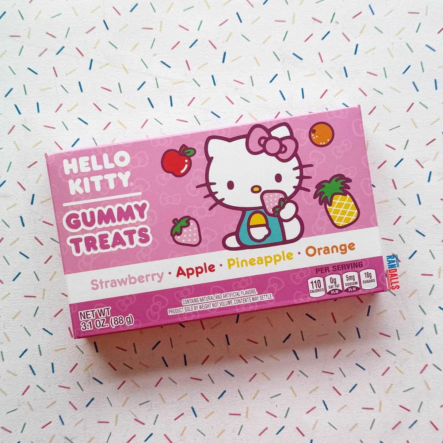 randallsuk, hello kitty sour gummy treats, gummy, gummy sweets, hello kitty, hello kitty sweets, hello kitty candy, strawberry, apple, pineapple, orange, usa, usa sweets, usa candy, american, american sweets, american candy