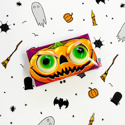 herbert's best gummy eyes, gummy cat eyes, gummy pumpkin eyes, jelly filled eyes, halloween candy, american candy, american halloween, usa, randalls,