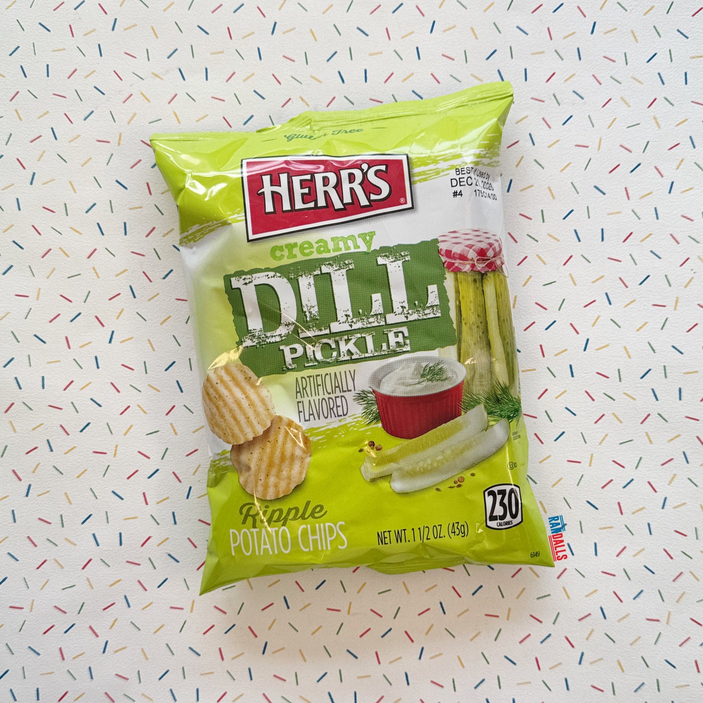 HERRS CREAMY DILL PICKLE SMALL (USA)