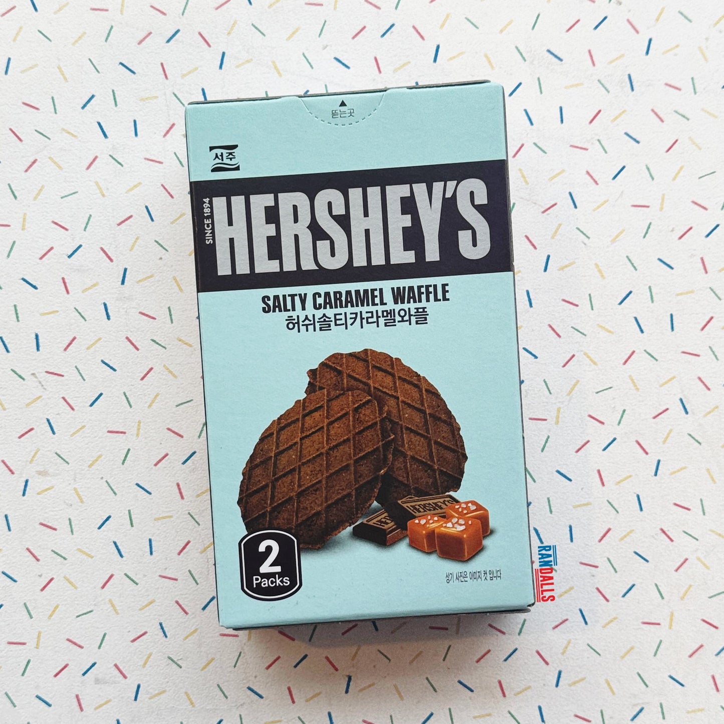 HERSHEY'S SALTY CARAMEL WAFFLE (KOREA)