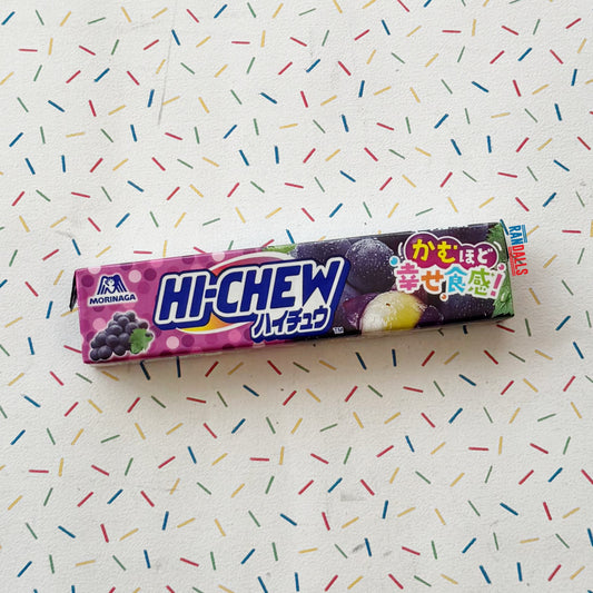 hi-chew, hichew, hi-chew grape, grape candy, grape sweets, japan, randalls, randallsuk