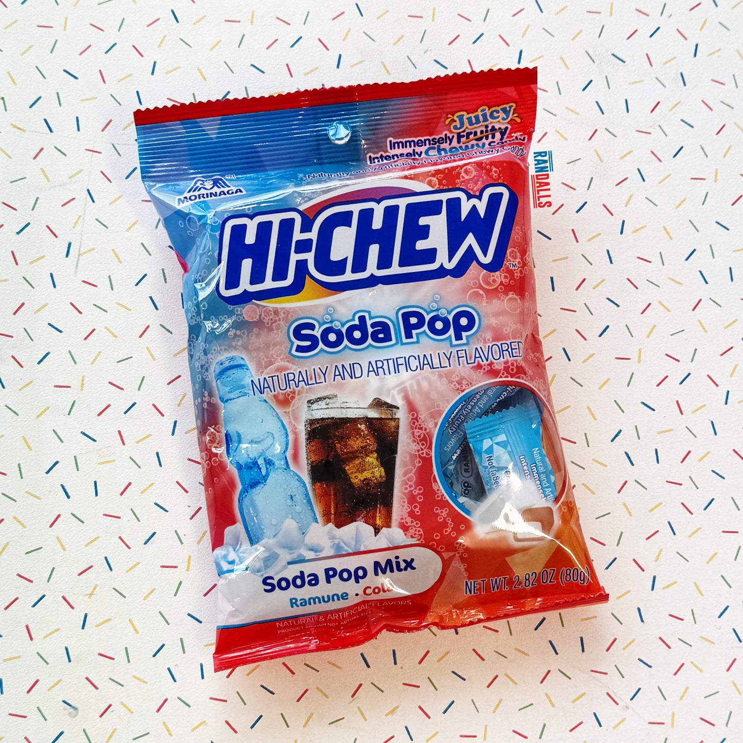 hi-chew, hichew, hi-chew soda pop, soda pop, ramune, cola, japan, randalls, randallsuk, fruity sweets
