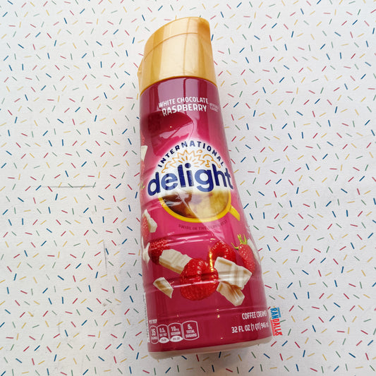 INTERNATIONAL DELIGHT WHITE CHOCOLATE RASPBERRY 32oz (USA) *MAX ONE PER CUSTOMER*