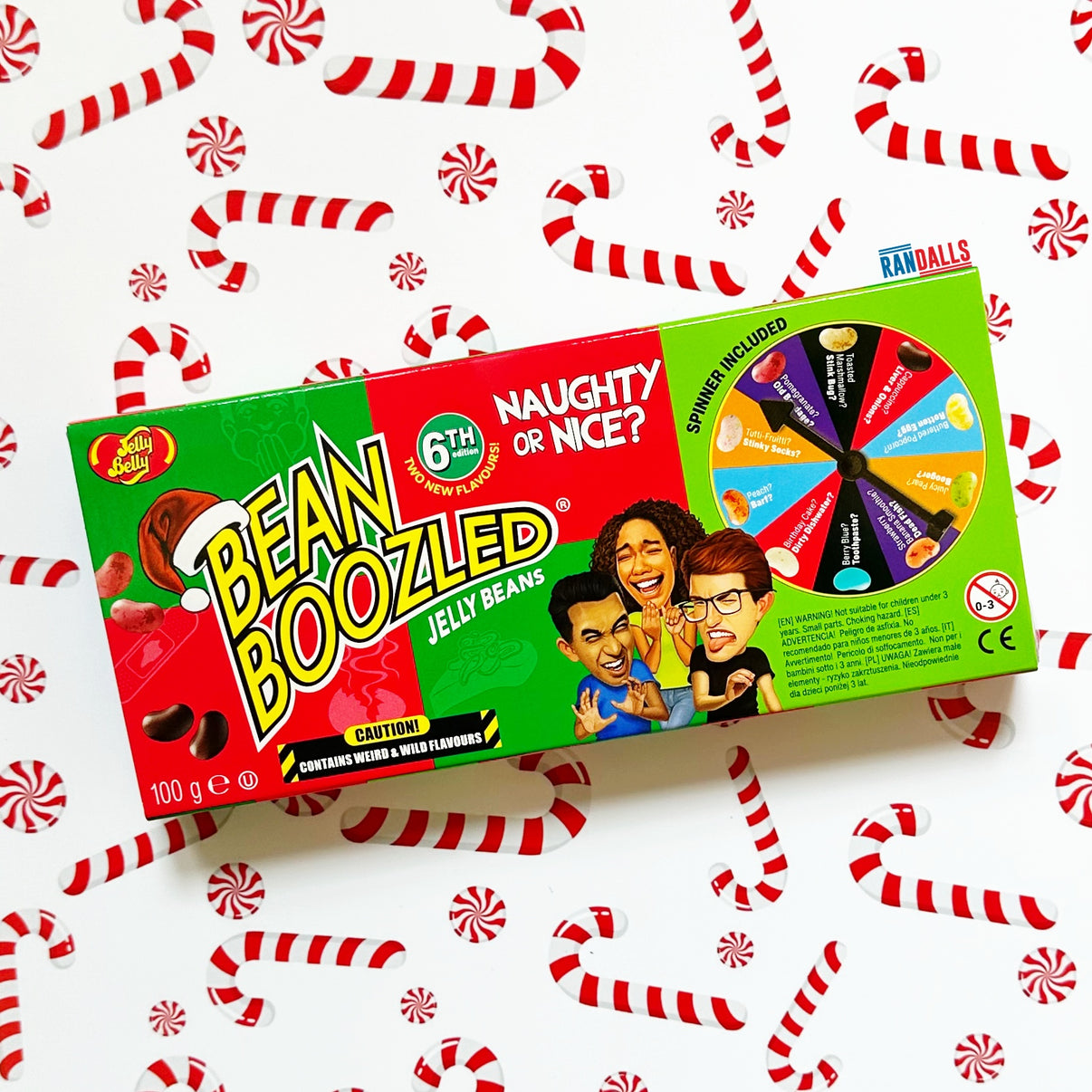 JELLY BELLY BEAN BOOZLED SPINNER GIFT BOX (USA) Randalls UK