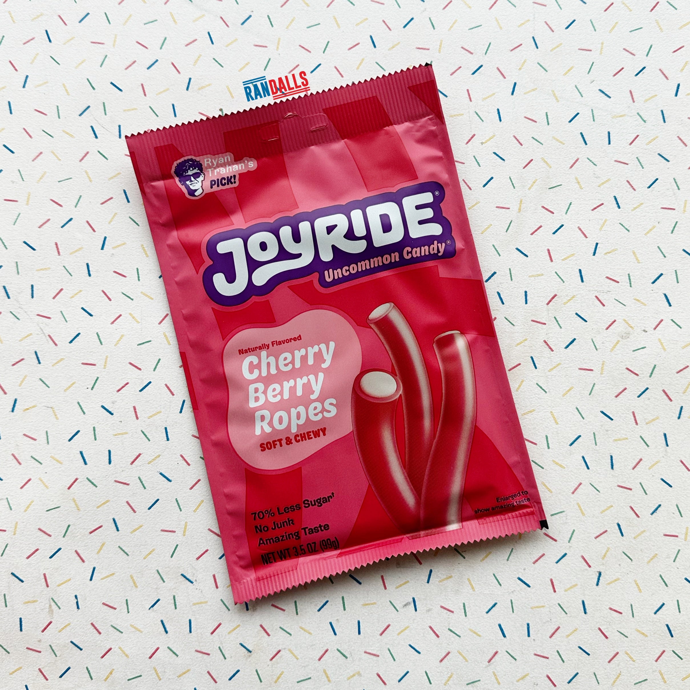 JOYRIDE GUMMIES SOUR CHERRY BERRY ROPES (USA) – Randalls UK