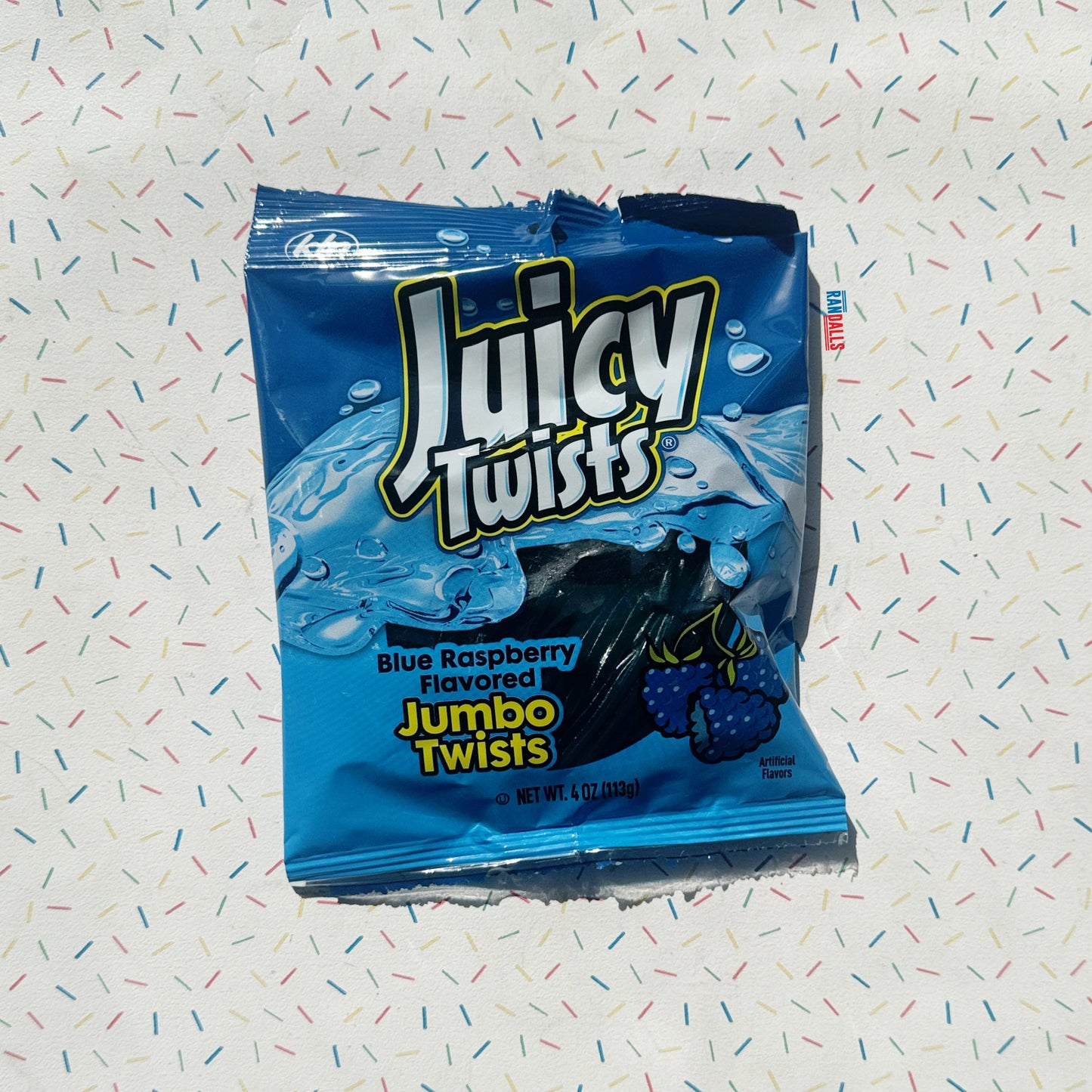 KENNY'S JUICY TWISTS JUMBO BLUE RASPBERRY (USA)
