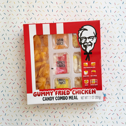 KFC GUMMY FRIED CHICKEN COMBO MEAL (USA)