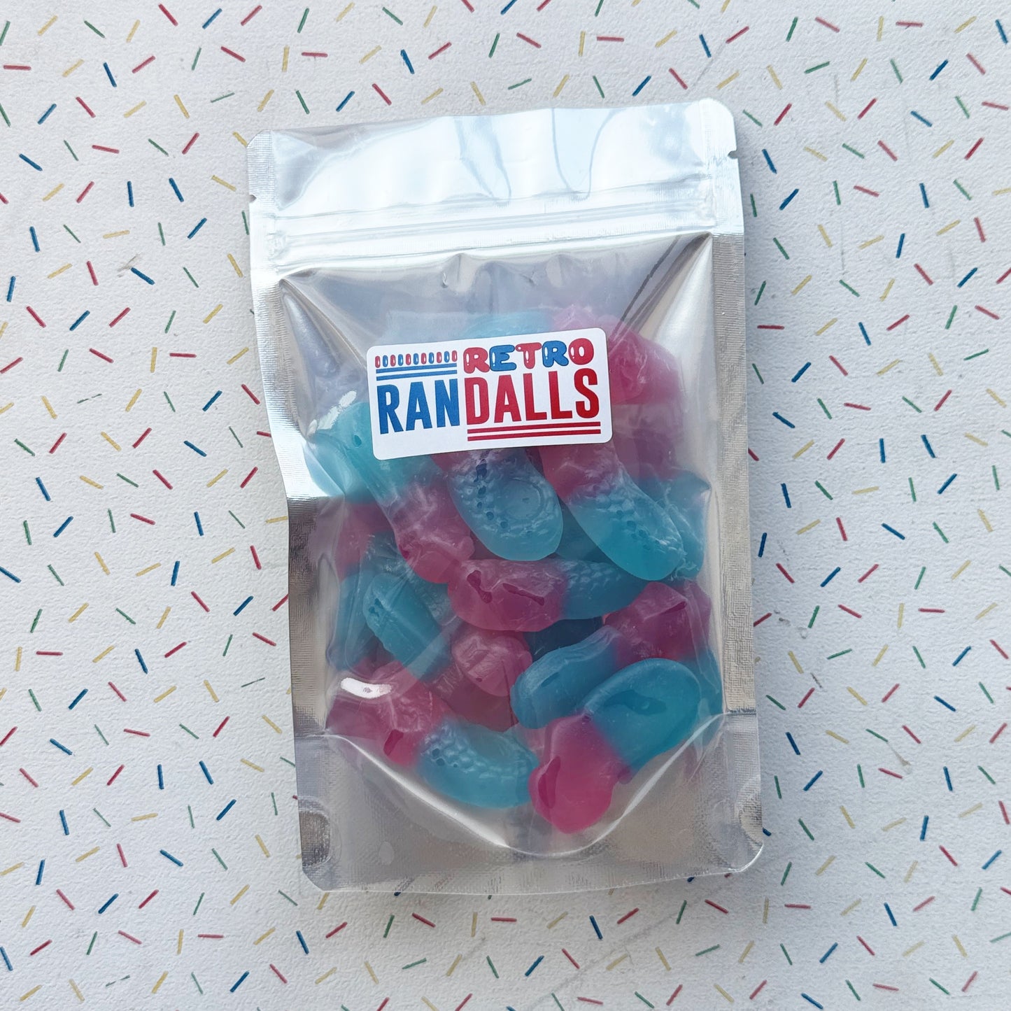 KINGSWAY BUBBLEGUM MERMAIDS - 100g (BRITISH)