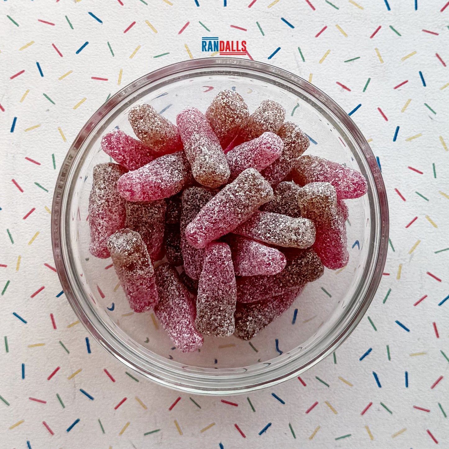 KINGSWAY FIZZY CHERRY COLA BOTTLES - 100g (BRITISH)