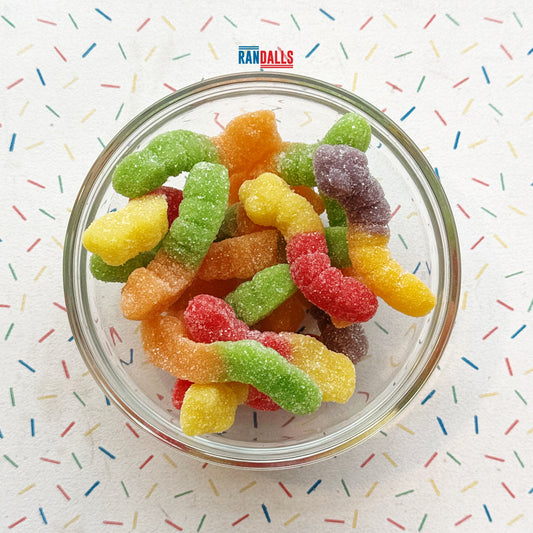 KINGSWAY FIZZY WORMS - 100g (BRITISH)