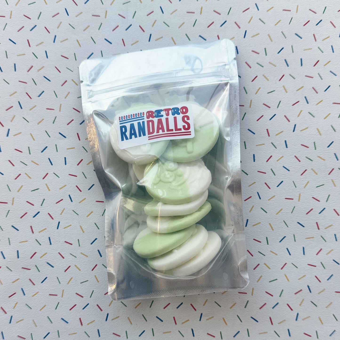 KINGSWAY FOAM APPLE SMILEYS - 100g