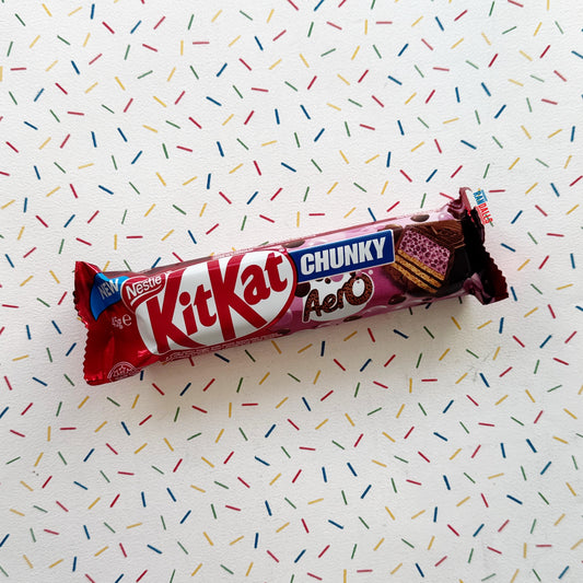 KIT KAT CHUNKY STRAWBERRY AERO (AUSTRALIA)
