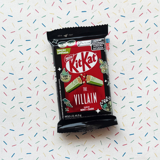 KIT KAT THE VILLAIN MINT DARK CHOCOLATE (BRAZIL)