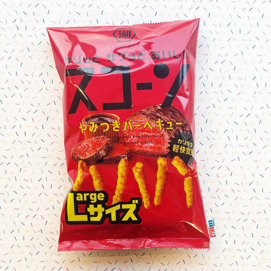 KOIKEYA CORN JUICY BEEF & ORIGINAL SAUCE BBQ (JAPAN)