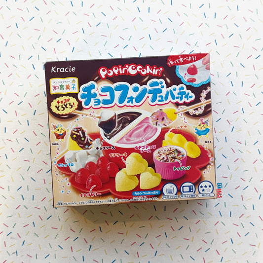POPPIN' COOKIN' CHOCO FONDUE PARTY DIY KIT (JAPAN)