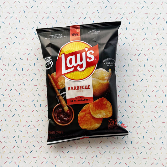 lays barbecue small, bbq,  potato chips, crisps, usa, randalls