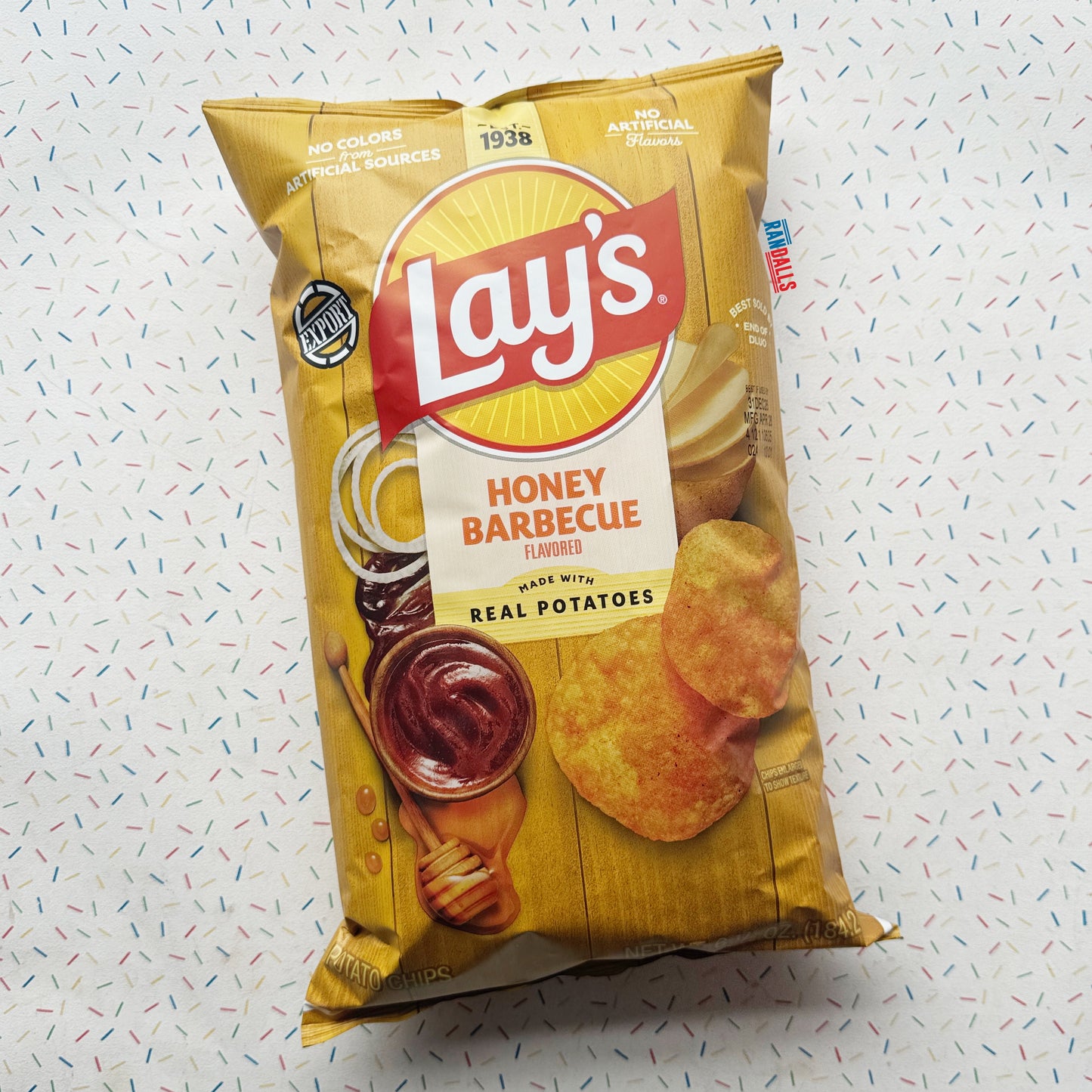 LAYS HONEY BBQ LARGE (USA)