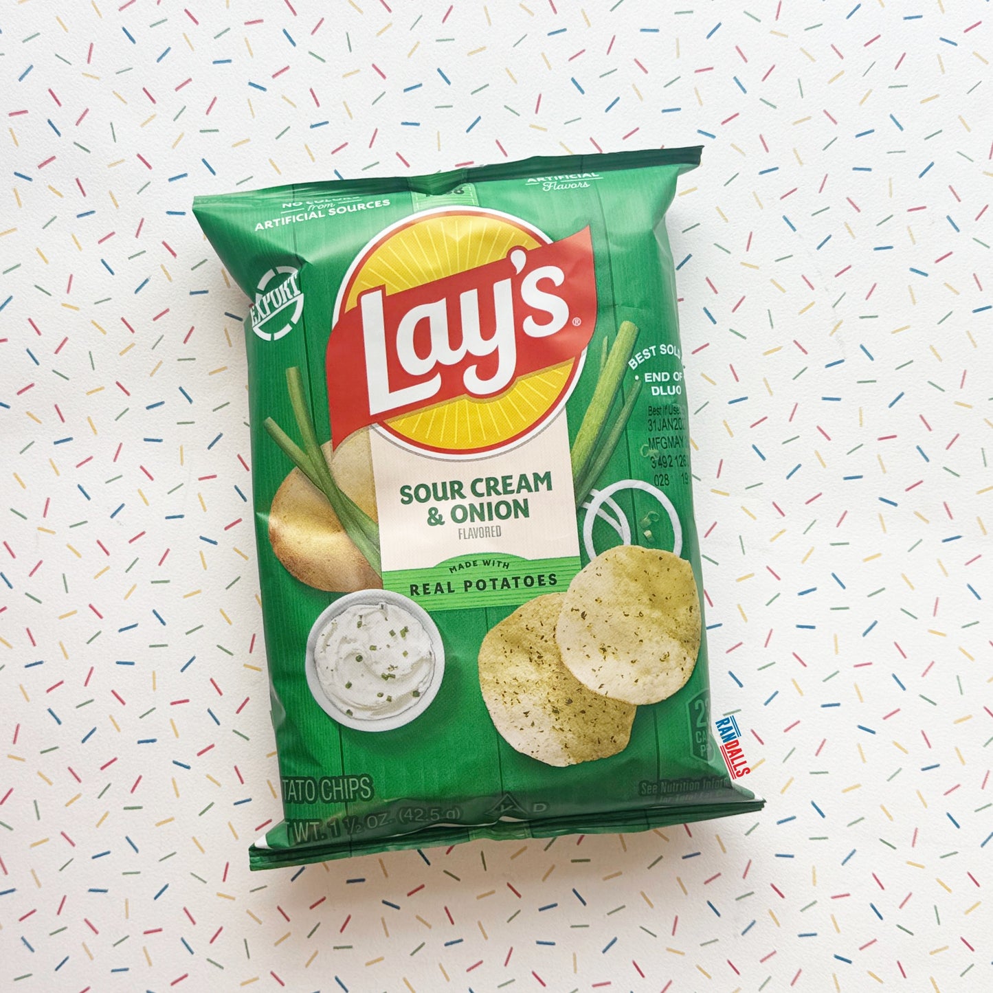 LAYS SOUR CREAM & ONION SMALL (USA)