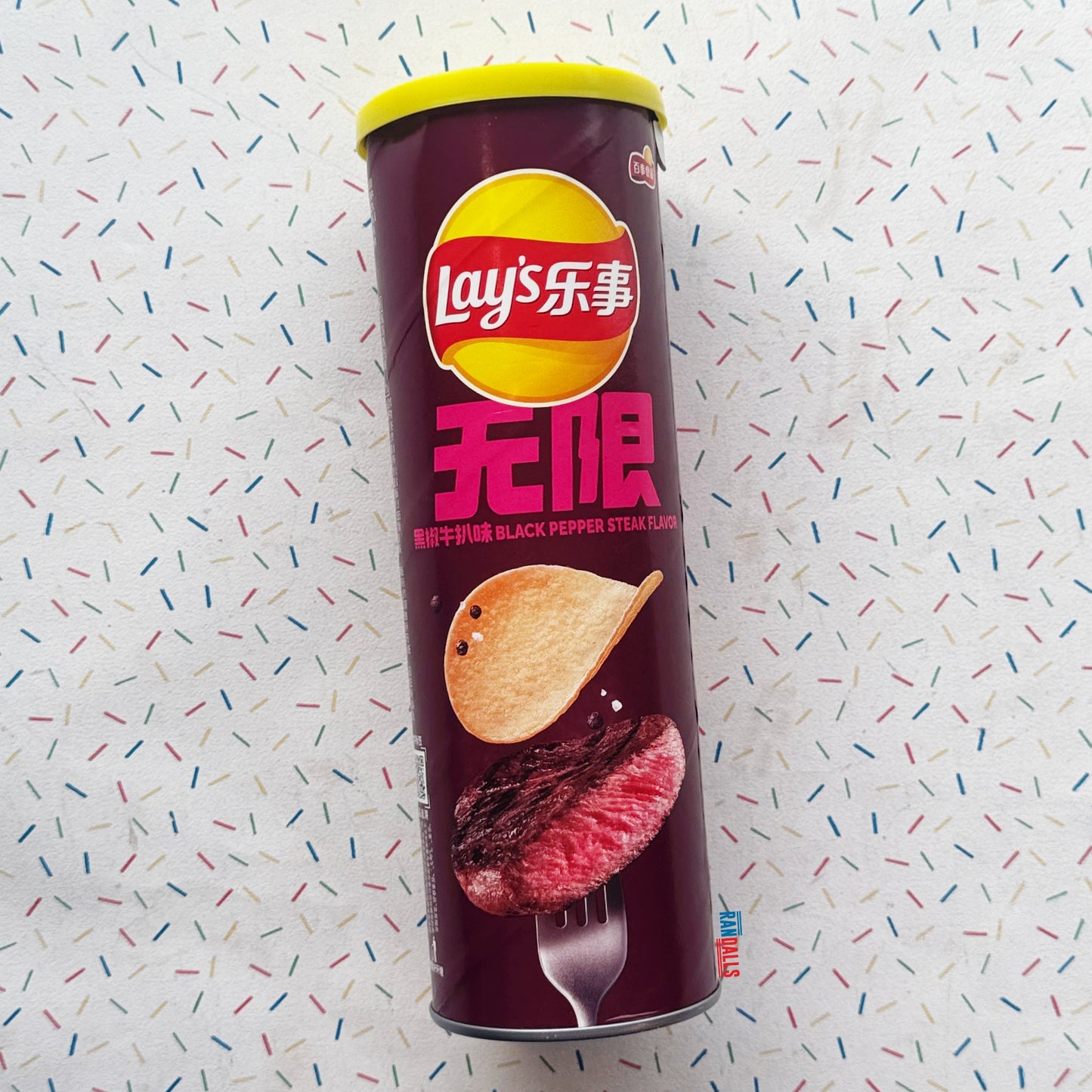 LAYS STAX BLACK PEPPER STEAK (CHINA)