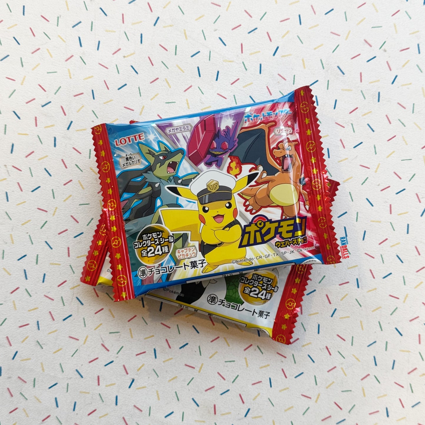 POKEMON CHOCOLATE WAFER (JAPAN)