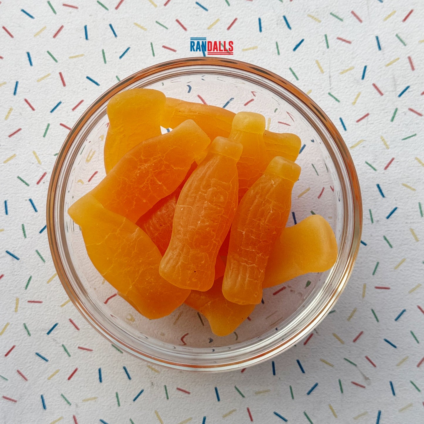 LOVALLS ORANGE BOTTLES - 100g (BRITISH)