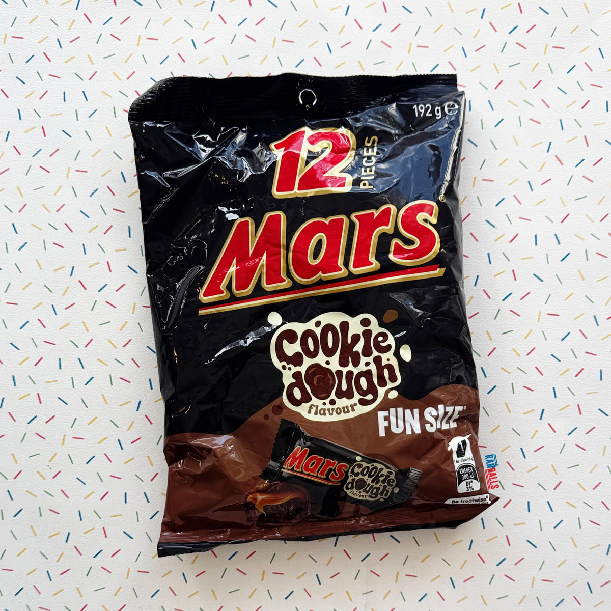 MARS COOKIE DOUGH FUNSIZE 12 BAG (AUSTRALIA)