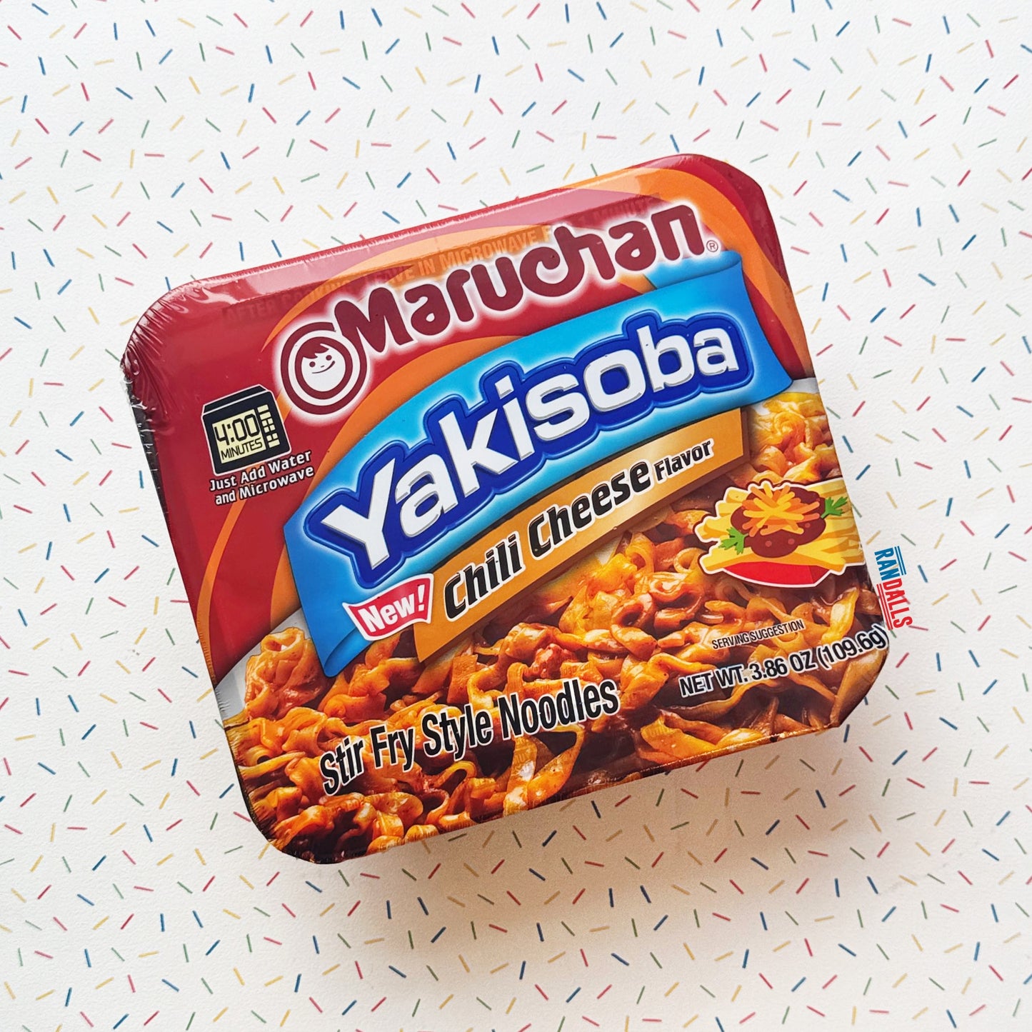 MARUCHAN YAKISOBA CHILI CHEESE NOODLES (USA)