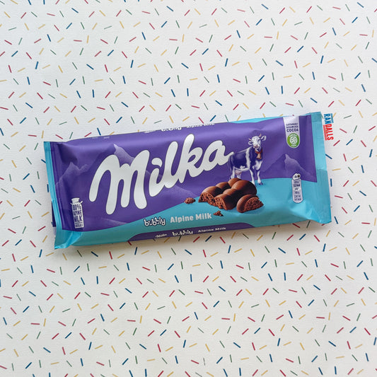 MILKA BUBBLY ALPINE MILK (SPAIN)