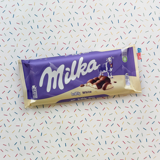 MILKA BUBBLY WHITE (ROMANIA)
