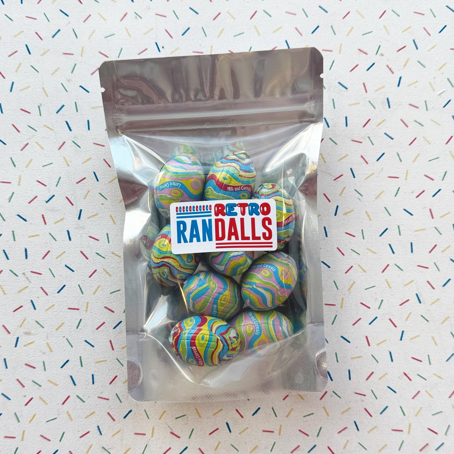 MILK CHOCOLATE FILLED EGGS (BRITISH)