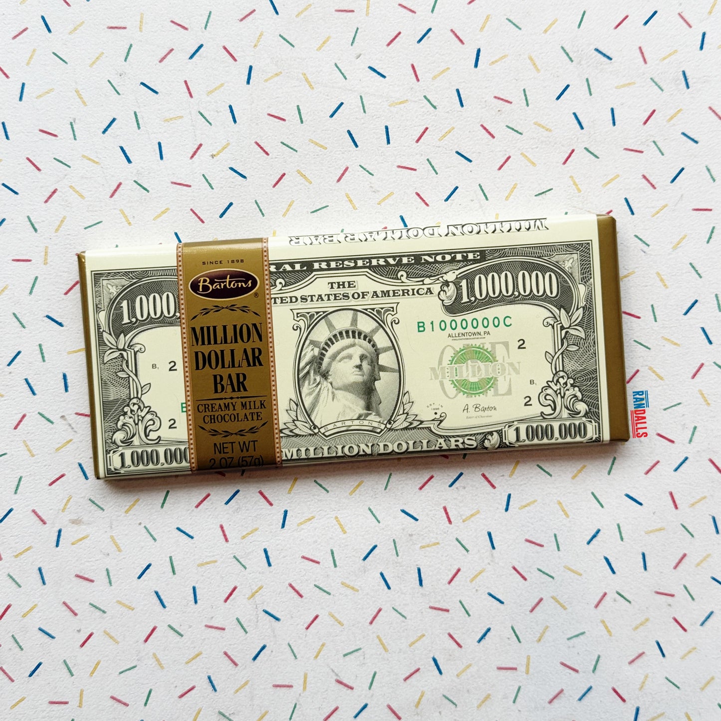 million dollar bar, chocolate, usa, money, candy, sweet, randalls