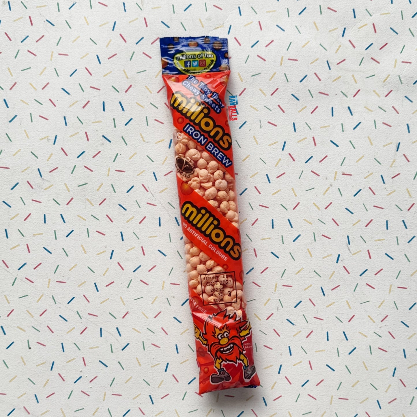 MILLIONS IRON BREW TUBE (BRITISH)