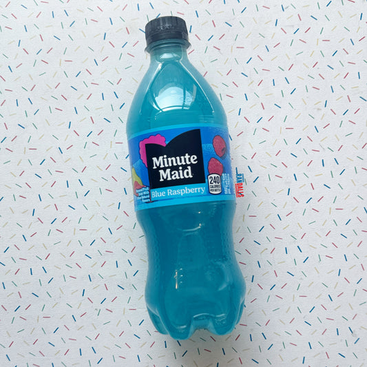MINUTE MAID BLUE RASPBERRY BOTTLE (USA)