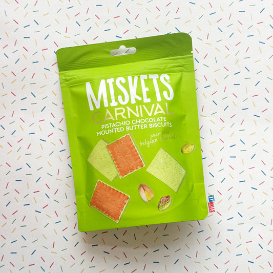 MISKETS PISTACHIO WHITE CHOCOLATE MINI BISCUITS (TURKEY)