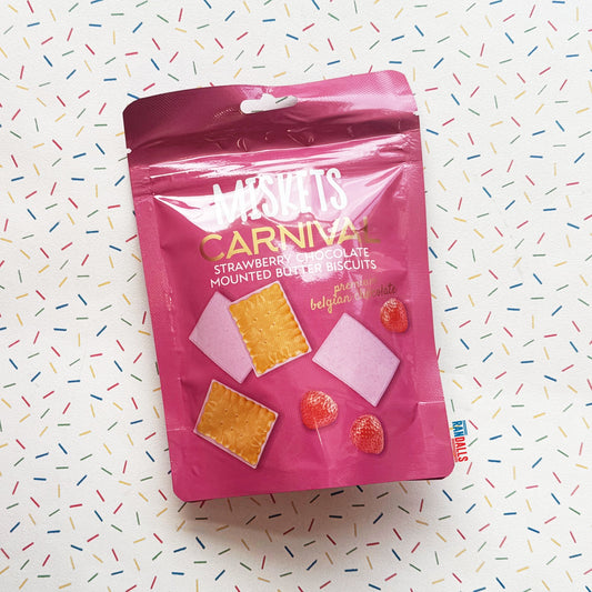 MISKETS STRAWBERRY WHITE CHOCOLATE MINI BISCUITS (TURKEY)