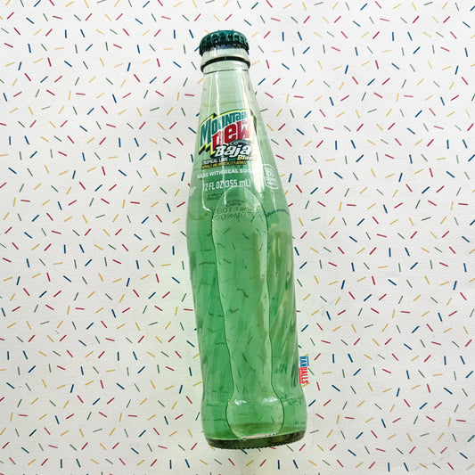 MTN DEW BAJA BLAST GLASS BOTTLE (USA)
